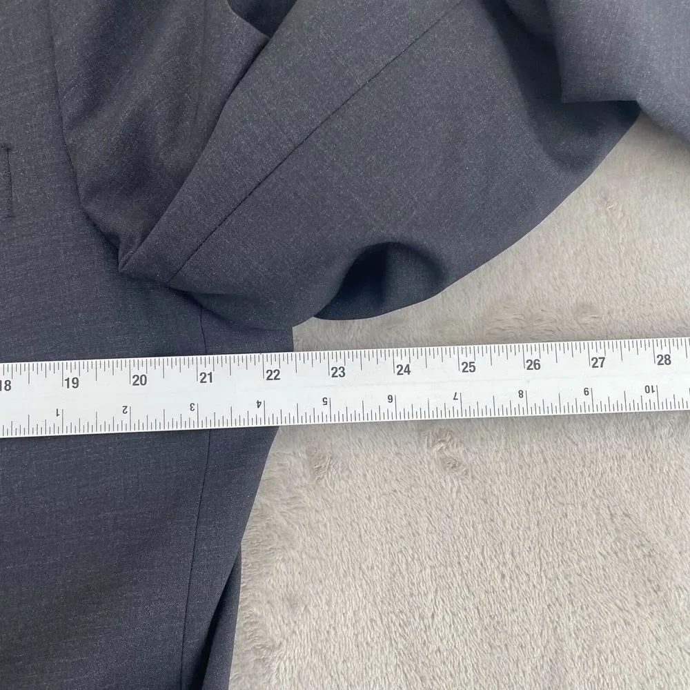 Brooks Brothers Sport Coat Blazer Jacket‎ Men 45R Grey Explorer Regent Fit Wool